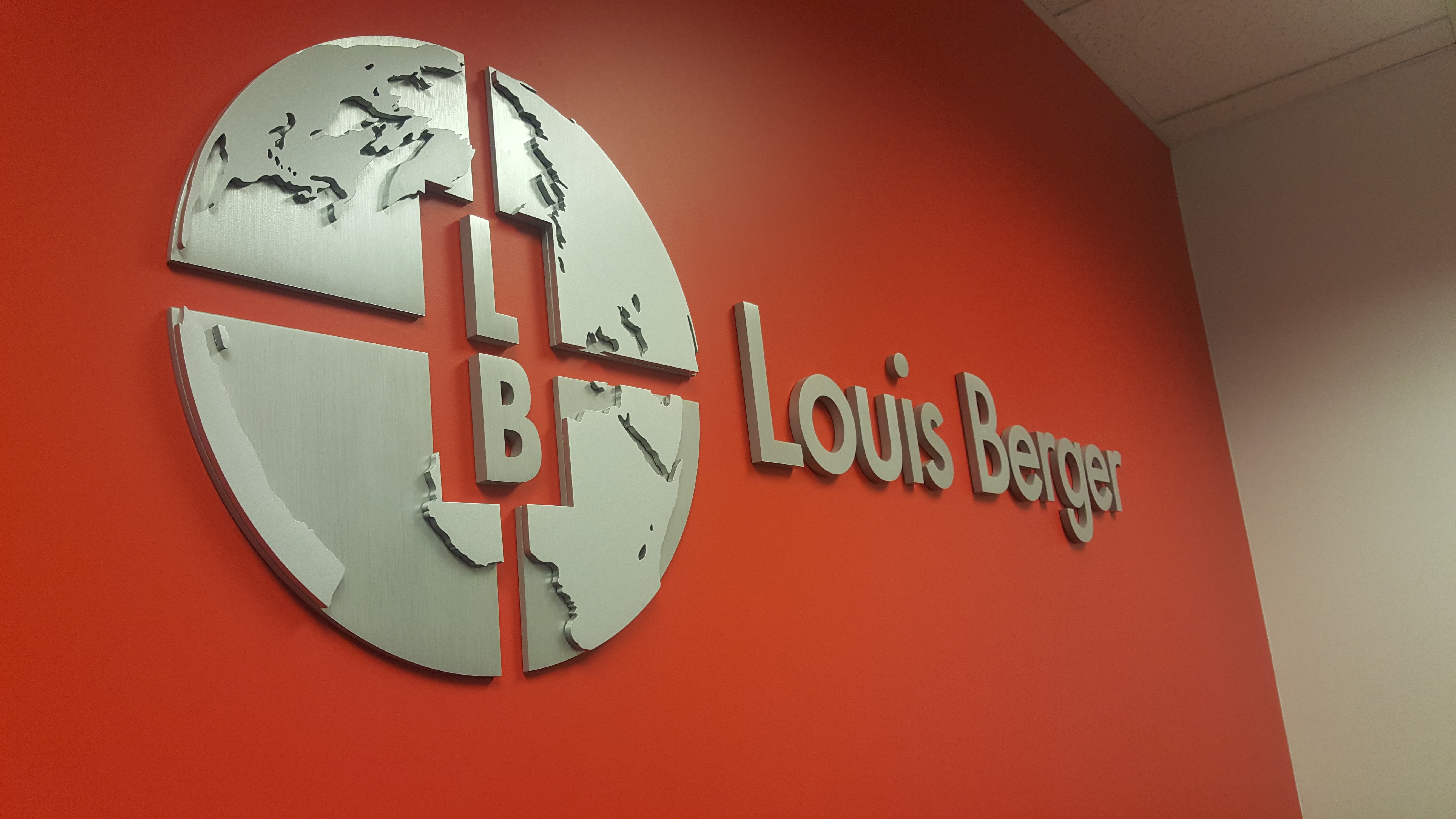 Louis Berger Dimensional Letter Signs